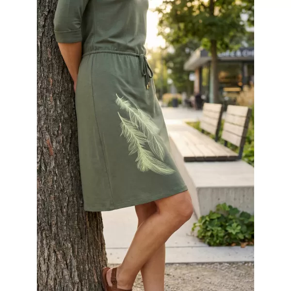  Dámske šaty ALTISPORT ALW112/ANIKA KHAKI 