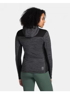 Dámska fleece mikina KILPI SEVELEN-W TL0203KI čierna