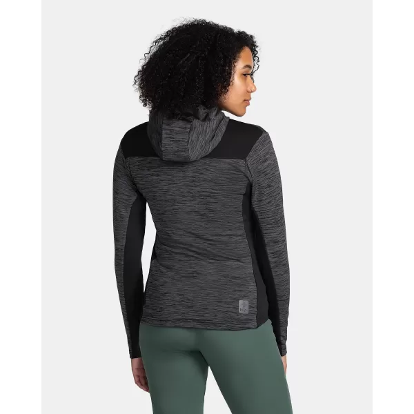  Dámska fleece mikina KILPI SEVELEN-W TL0203KI čierna 