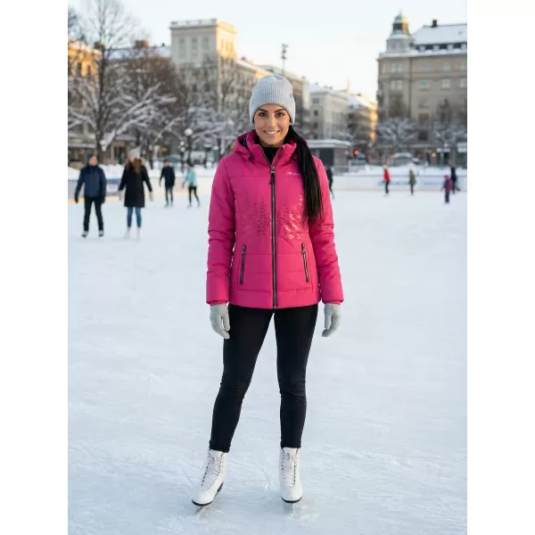 Dámska zimná bunda ALTISPORT BEATRICE RUŽOVÁ 