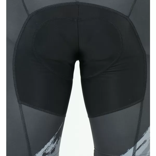  Pánske cyklošortky premium ALTISPORT SWE/ALM01S13 TMAVO ŠEDÁ 