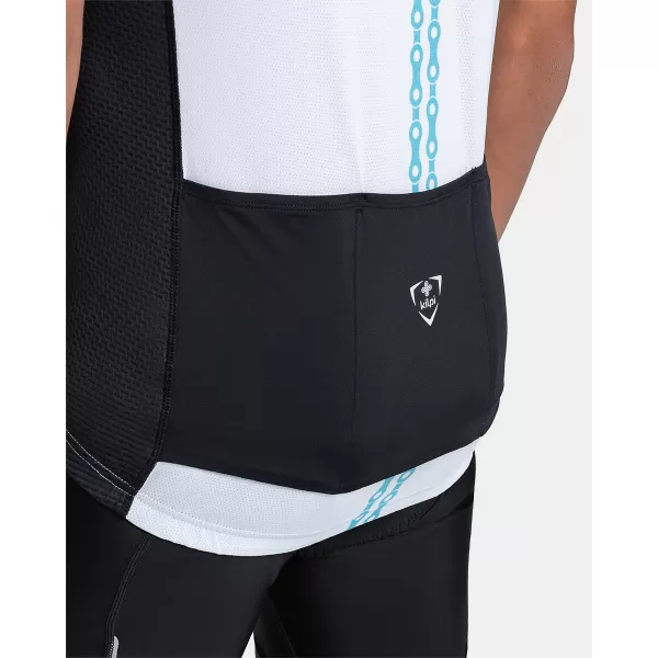  Pánsky cyklo dres KILPI RIVAL-M TM0355KI biela 