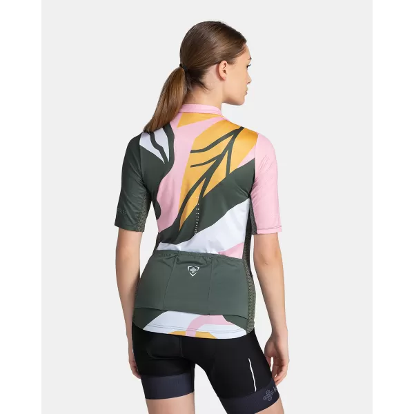  Dámsky cyklo dres KILPI RITAEL-W TL0352KI TMAVO zelená 