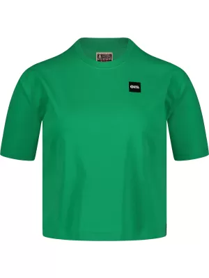 Dámsky crop top NORDBLANC CROPTOP NBSLT7819 zelená