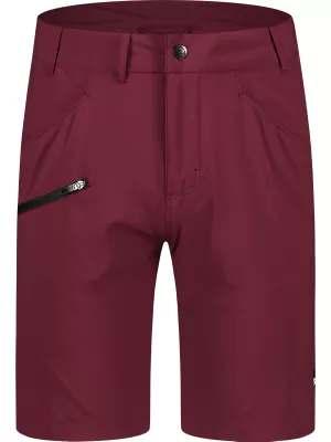 Pánske kraťasy NORDBLANC BERMUDAS NBSPM7906 VÍNOVÁ