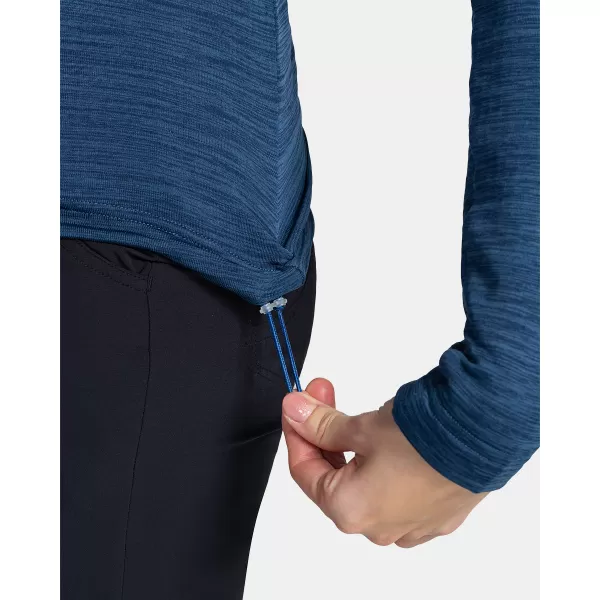  Dámska fleece mikina KILPI SEVELEN-W TL0203KI TMAVO modrá 