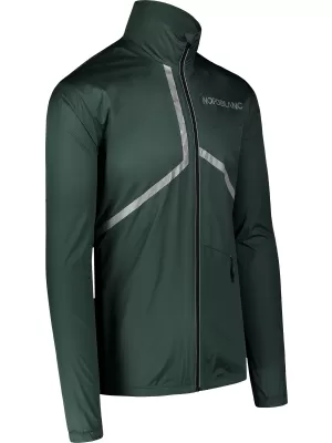 Pánska športová bunda NORDBLANC REFLECTIVE NBSJM7899 TMAVO zelená