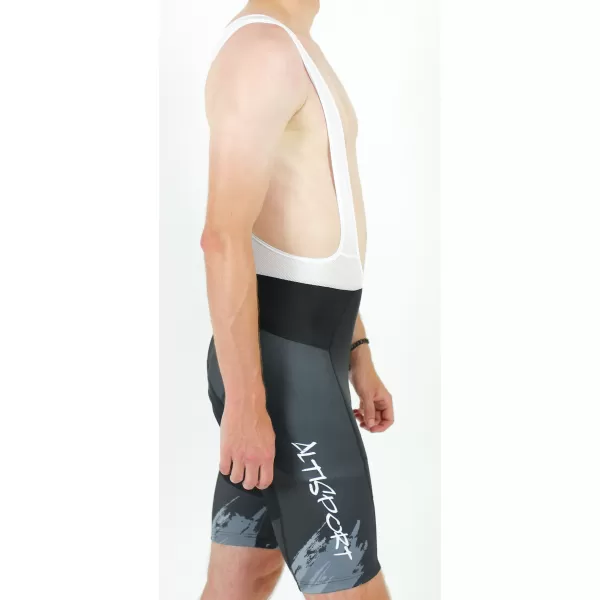 Pánske cyklošortky premium ALTISPORT SWE/ALM01S13 TMAVO ŠEDÁ 