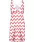 Dámske šaty NORDBLANC V-NECK NBSLD7804 RUŽOVÁ/BIELA