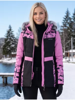 Dámska zimná bunda ALTISPORT BIANCA FIALOVÁ