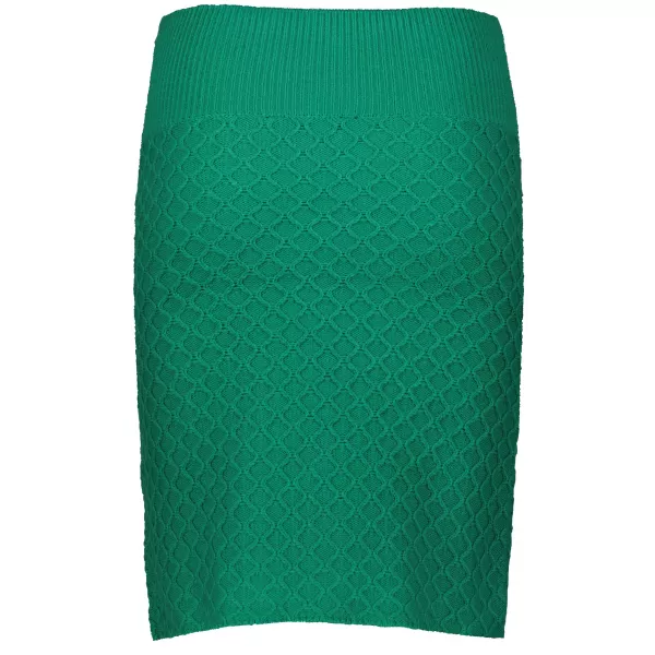  Dámska pletená sukňa KIXMI ROSA ZELENÁ 