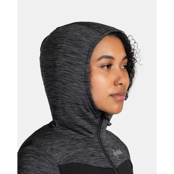  Dámska fleece mikina KILPI SEVELEN-W TL0203KI čierna 