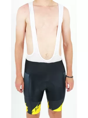 Pánske cyklošortky premium ALTISPORT SWE/ALM01S13 ŽLTÁ
