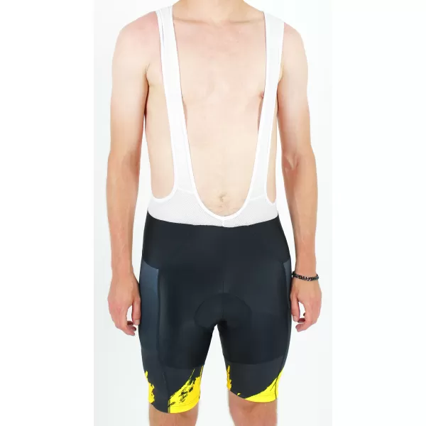  Pánske cyklošortky premium ALTISPORT SWE/ALM01S13 ŽLTÁ 