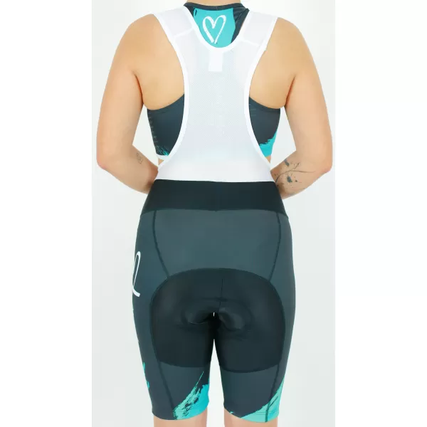  Dámske cyklošortky premium ALTISPORT SWE/ALW01S14 TYRKYSOVÁ 