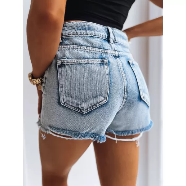  Dámske kraťasy DSTREET PALOMA PARADISE SY0309 SVETLO modrá 