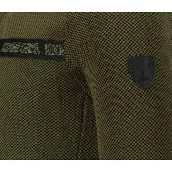  Pánska mikina KIXMI REUBEN MILITARY 