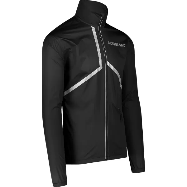  Pánska športová bunda NORDBLANC REFLECTIVE NBSJM7899 čierna 
