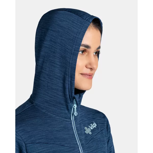  Dámska fleece mikina KILPI SEVELEN-W TL0203KI TMAVO modrá 