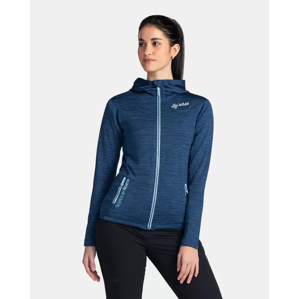  Dámska fleece mikina KILPI SEVELEN-W TL0203KI TMAVO modrá 