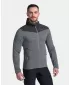 Pánska fleece mikina KILPI TANALI-M TM0202KI TMAVO šedá