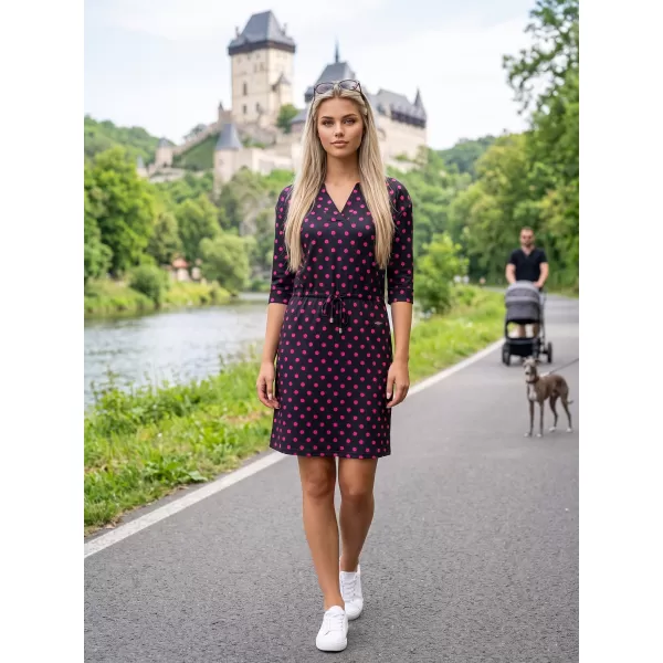  Dámske šaty ALTISPORT BRIDGET ČIERNA 