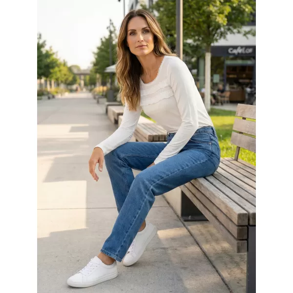  Dámske tričko KIXMI RACHEL BIELA 