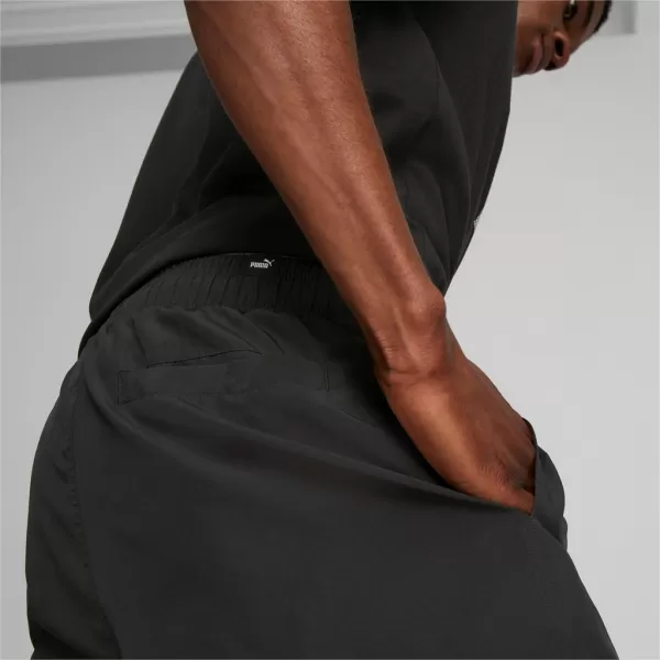  Pánske šortky PUMA ESS+ LOGO POWER CAT WOVEN SHORTS 5 673382-01 ČIERNA 
