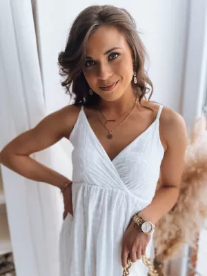 Šaty DSTREET ORISS EY2332 BIELA