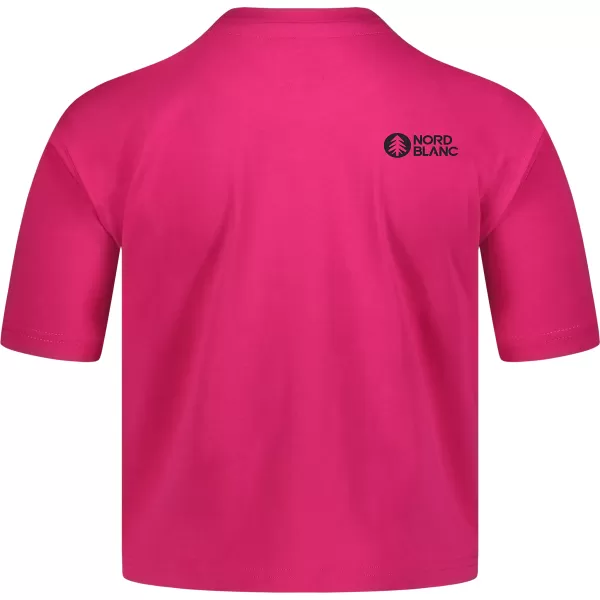  Dámsky crop top NORDBLANC CROPTOP NBSLT7819 ružová 