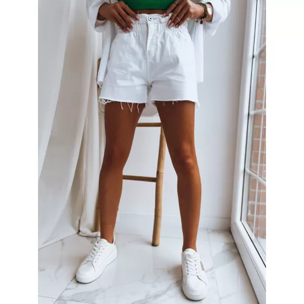  Ženské džínsové šortky DSTREET chloe Sy0296 biela 