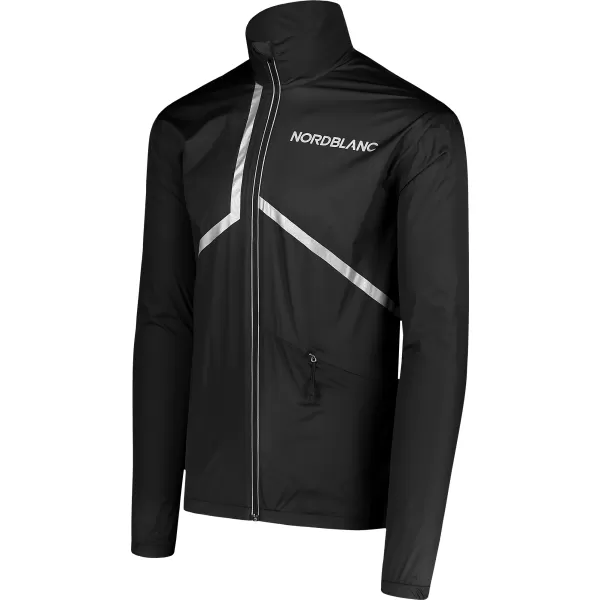  Pánska športová bunda NORDBLANC REFLECTIVE NBSJM7899 čierna 