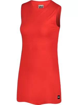 Dámske šaty NORDBLANC SASSY NBSLD7811 ORANŽOVÝ ATRAMENT