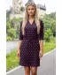 Dámske šaty ALTISPORT BRIDGET ČIERNA
