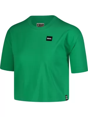 Dámsky crop top NORDBLANC CROPTOP NBSLT7819 zelená