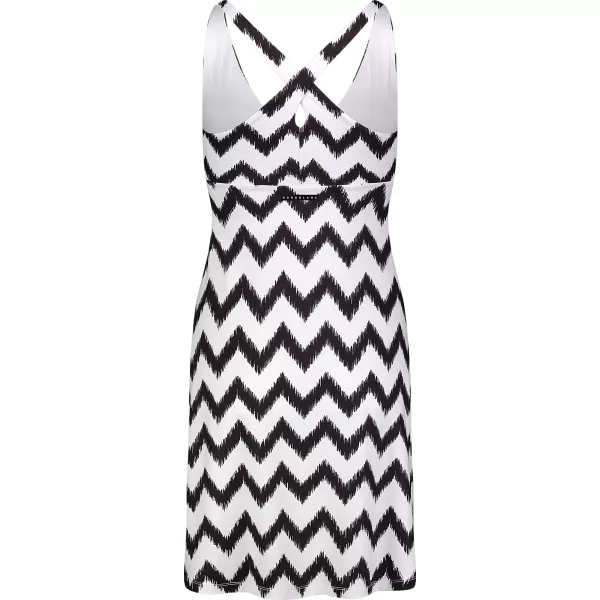  Dámske šaty NORDBLANC V-NECK NBSLD7804 čierna 