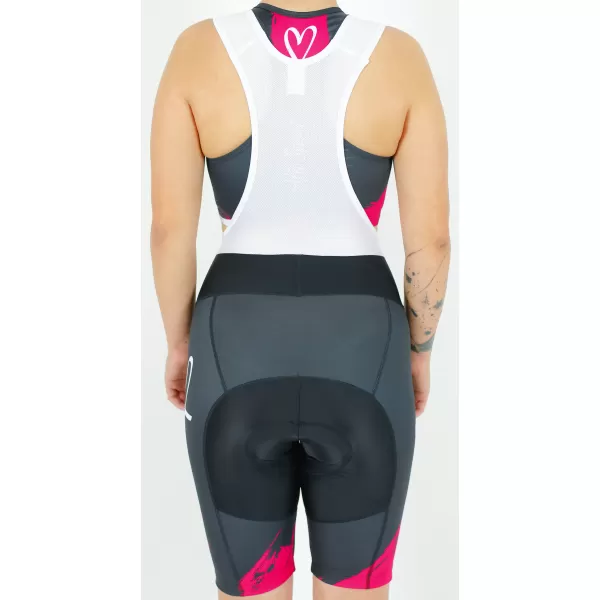  Dámske cyklošortky premium ALTISPORT SWE/ALW01S14 ČERVENÁ 