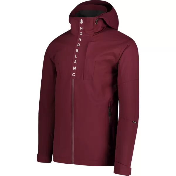  Pánska bunda NORDBLANC COMPASS NBSJM7890 VÍNOVÁ 