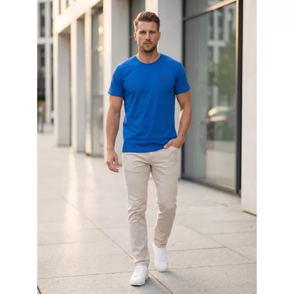  Pánske tričko SAM 73 DIEGO MT 827 JASNÁ modrá 