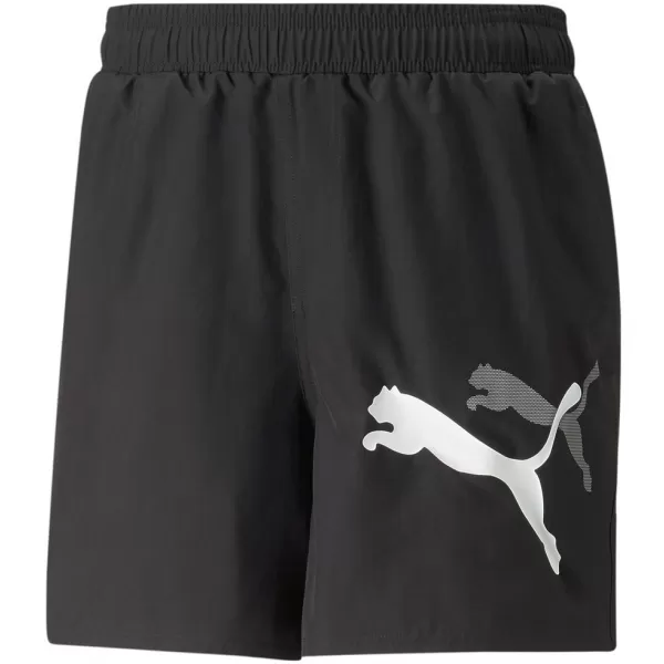  Pánske šortky PUMA ESS+ LOGO POWER CAT WOVEN SHORTS 5 673382-01 ČIERNA 