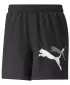 Pánske šortky PUMA ESS+ LOGO POWER CAT WOVEN SHORTS 5 673382-01 ČIERNA