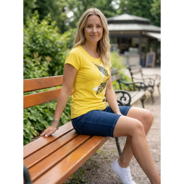  Dámske tričko ALTISPORT ALW178122 CITRÓN 