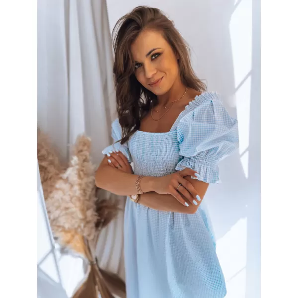  Dámske šaty DSTREET od Dalina EY2288 modrá 