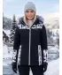 Dámska zimná bunda ALTISPORT BIANCA ČIERNA