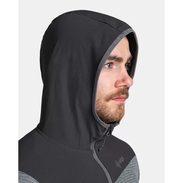  Pánska fleece mikina KILPI TANALI-M TM0202KI TMAVO šedá 