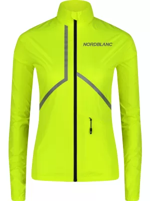 Dámska športová bunda NORDBLANC REFLEXION NBSJL7902 BEZPEČNÁ žltá