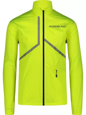 Pánska športová bunda NORDBLANC REFLECTIVE NBSJM7899 BEZPEČNÁ žltá