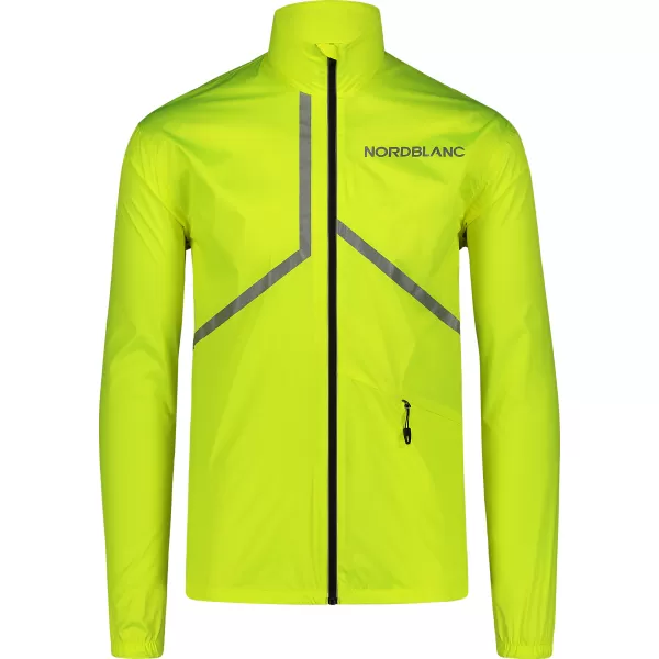  Pánska športová bunda NORDBLANC REFLECTIVE NBSJM7899 BEZPEČNÁ žltá 