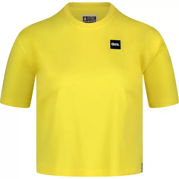  Dámsky crop top NORDBLANC CROPTOP NBSLT7819 žltá 