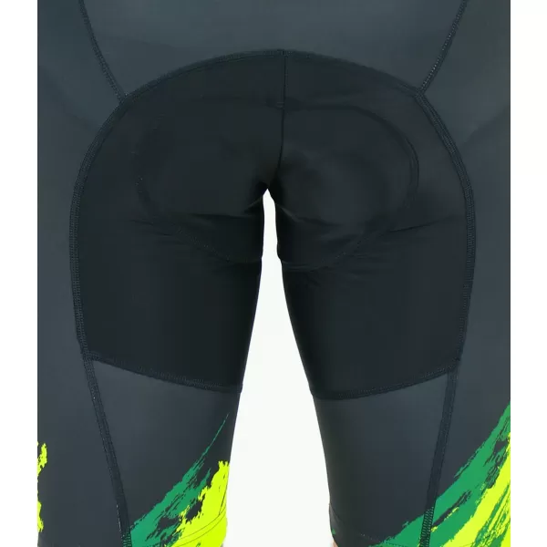  Pánske cyklošortky premium ALTISPORT SWE/ALM01S13 ZELENÁ 